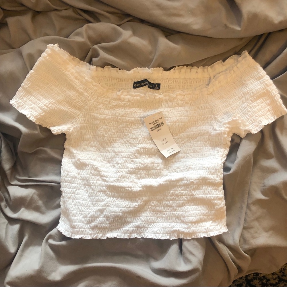 Smocked Crop Top